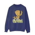 Miniatyrbild 1 av 4: Guardians Of The Galaxy Mens Groot Dancing Sweatshirt