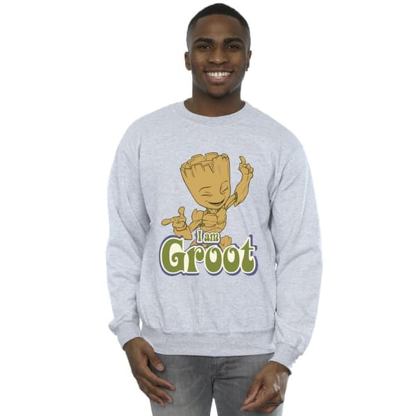 Guardians Of The Galaxy Mens Groot Dancing Sweatshirt