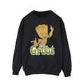 Miniatyrbild 1 av 4: Guardians Of The Galaxy Mens Groot Dancing Sweatshirt
