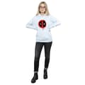 Pikkukuva 4 / 5: Marvel Womens/Ladies Deadpool Split Splat Logo Hoodie