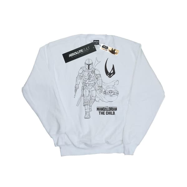Star Wars Girls The Mandalorian Clan Of Two Sweatshirt