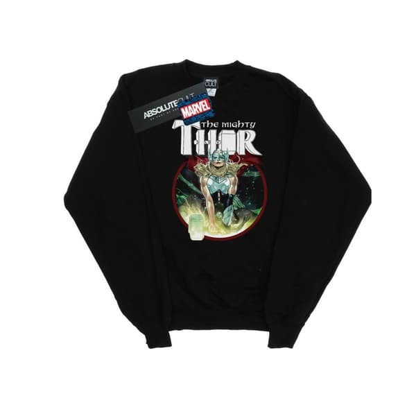Marvel Girls The Mighty Thor Poster Sweatshirt
