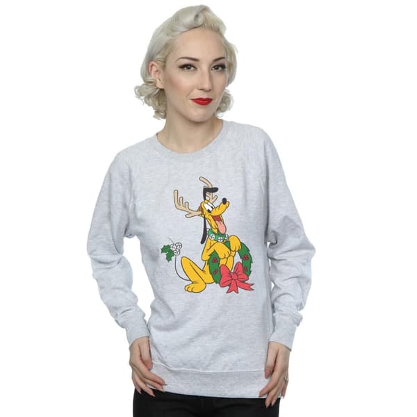 Disney Sweatshirt med julren från Pluto - dam/dam