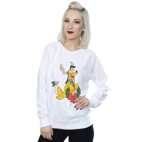 Disney Sweatshirt med julren från Pluto - dam/dam