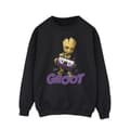 Miniatyrbilde 1 av 4: Guardians Of The Galaxy Mens Groot Casette Sweatshirt