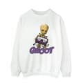 Miniatyrbillede 1 af 4: Guardians Of The Galaxy Mens Groot Casette Sweatshirt