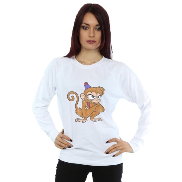 Disney Womens/Ladies Aladdin Classic Angry Abu Sweatshirt