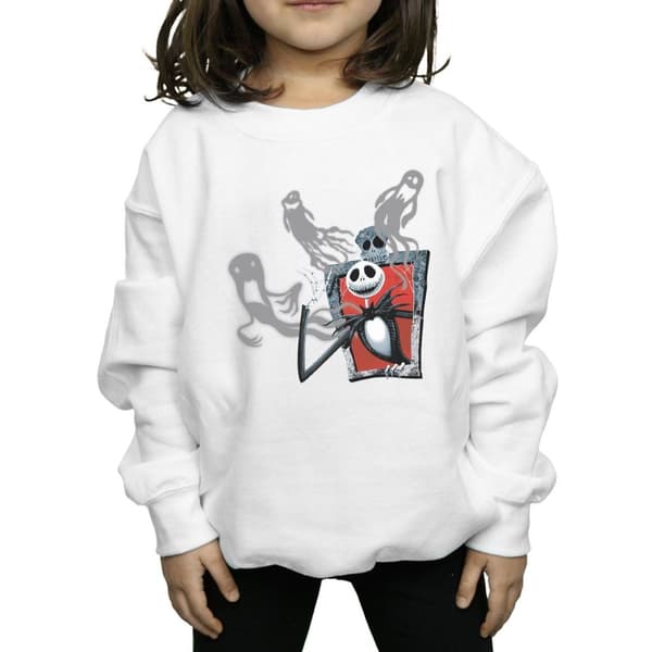 Disney Nightmare Before Christmas Ghosts Of Jack - Sweatshirt för flickor