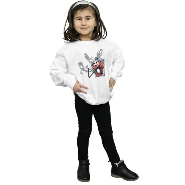 Disney Nightmare Before Christmas Ghosts Of Jack - Sweatshirt för flickor