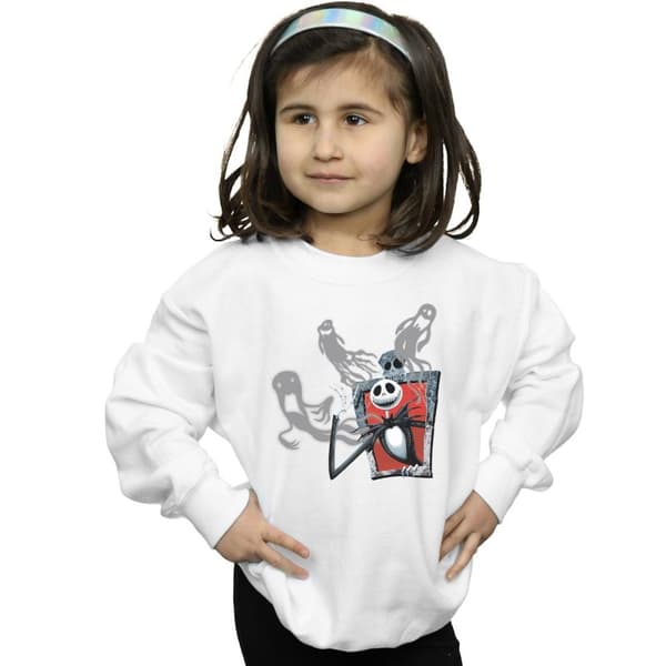 Disney Nightmare Before Christmas Ghosts Of Jack - Sweatshirt för flickor