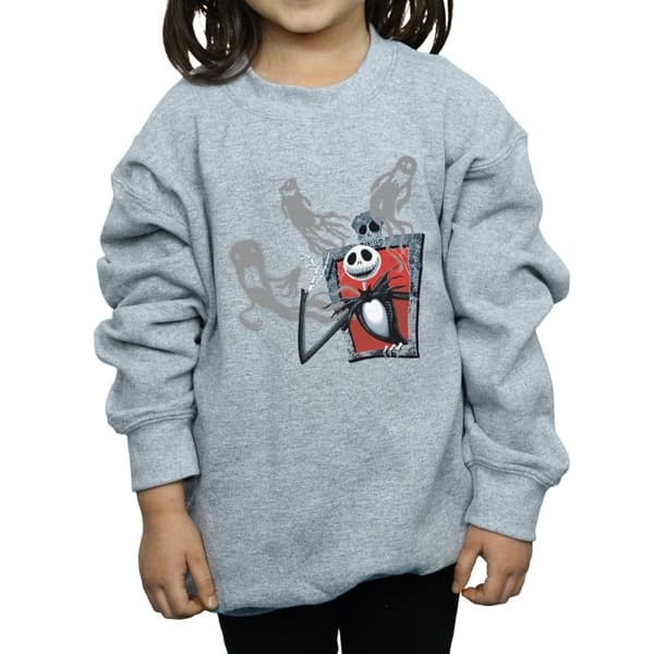Disney Nightmare Before Christmas Ghosts Of Jack - Sweatshirt för flickor
