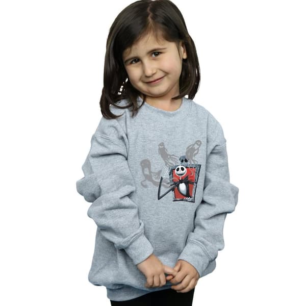 Disney Nightmare Before Christmas Ghosts Of Jack - Sweatshirt för flickor