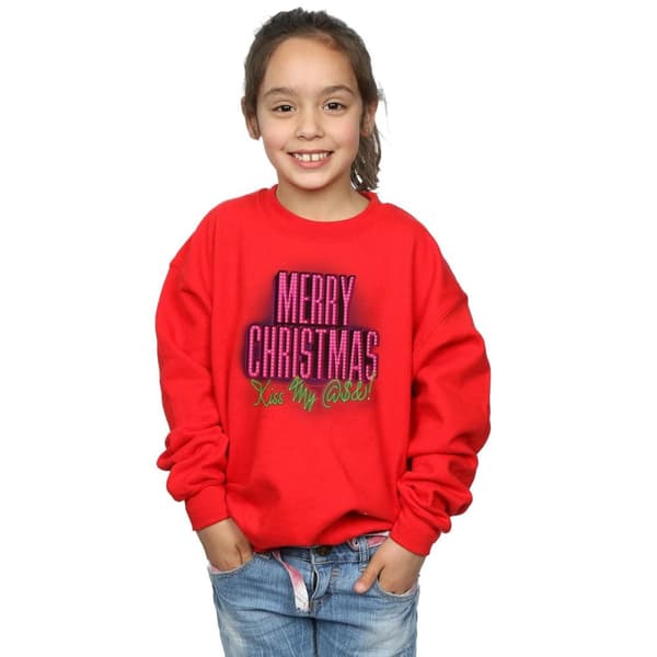 National Lampoon´s Christmas Vacation Girls Kiss My Ass Sweatshirt