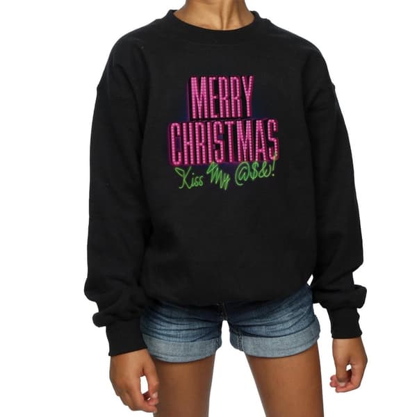 National Lampoon´s Christmas Vacation Girls Kiss My Ass Sweatshirt