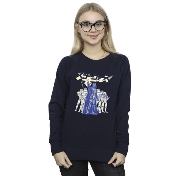Star Wars Womens/Ladies Japanese Darth Sweatshirt