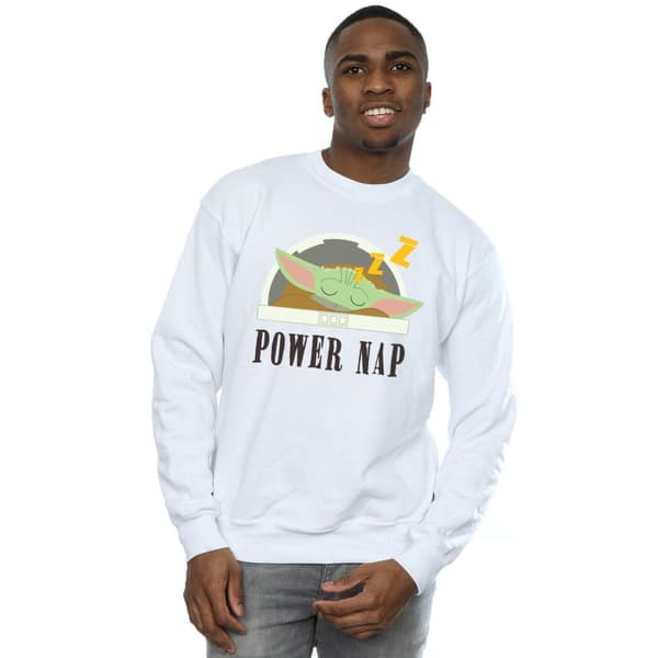 Star Wars Mens The Mandalorian Power Nap Child Sweatshirt