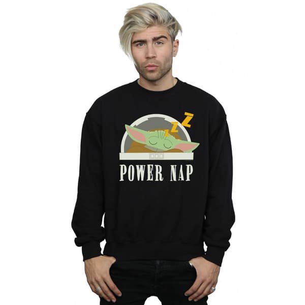 Star Wars Mens The Mandalorian Power Nap Child Sweatshirt