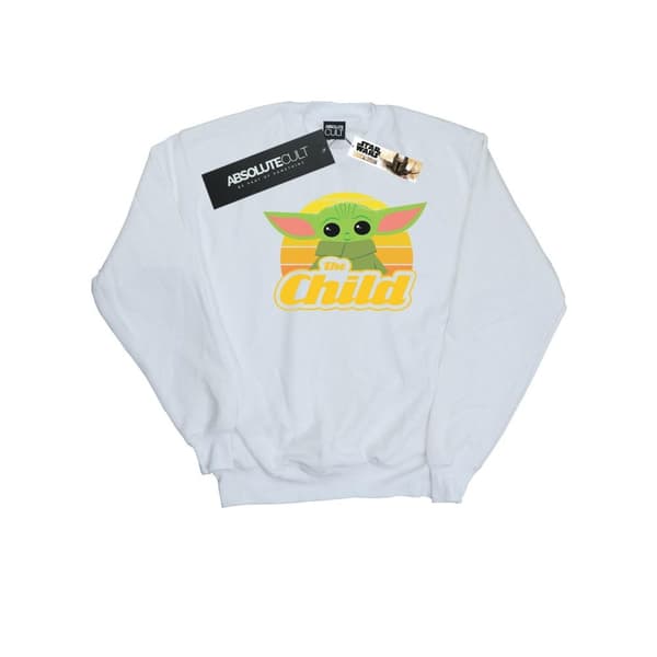 Star Wars Womens/Ladies The Mandalorian The Child Retro Sweatshirt