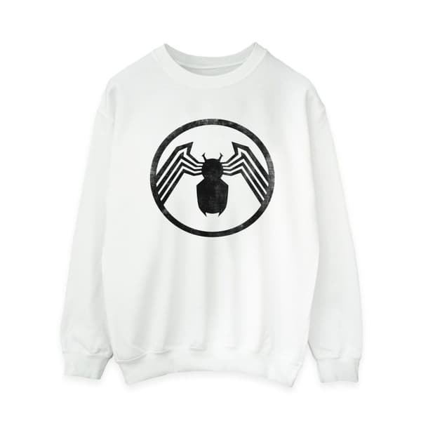 Marvel Womens/Ladies Venom Logo Emblem Sweatshirt