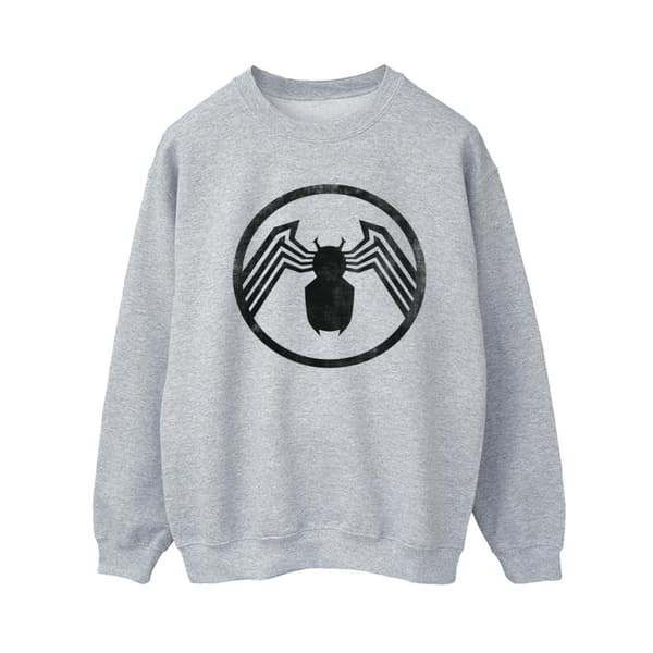 Marvel Womens/Ladies Venom Logo Emblem Sweatshirt