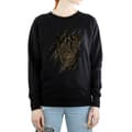 Miniatyrbillede 3 af 5: Marvel Womens/Ladies Black Panther Gold Head Sweatshirt