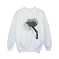 Miniatyrbillede 1 af 3: Marvel Universe Girls Thor Hammer Crack Sweatshirt
