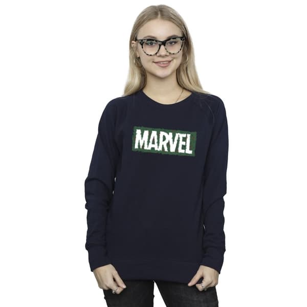 Marvel Dam/Tjej Holly Logo Sweatshirt