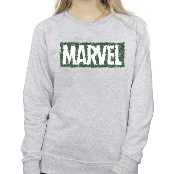 Marvel Womens/Ladies Holly Logo Sweatshirt