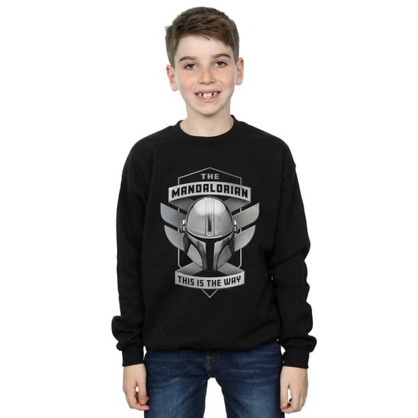 Star Wars Boys The Mandalorian This Is The Way Mando Sweatshirt