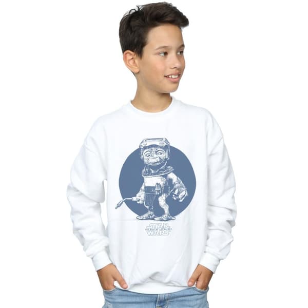 Star Wars Pojkar The Rise Of Skywalker Babu Frik Mono Sweatshirt