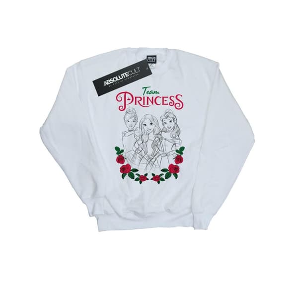 Disney Princess Womens/Ladies Flower Team Sweatshirt