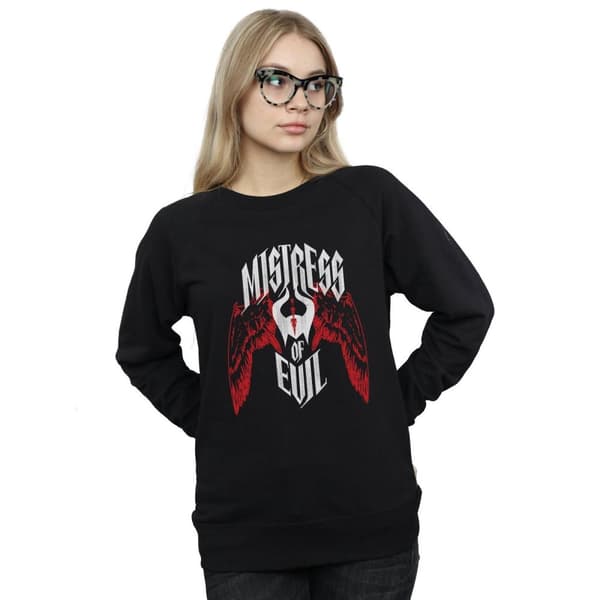 Disney Dam/Tjej Maleficent Mistress Of Evil Wings Sweatshirt
