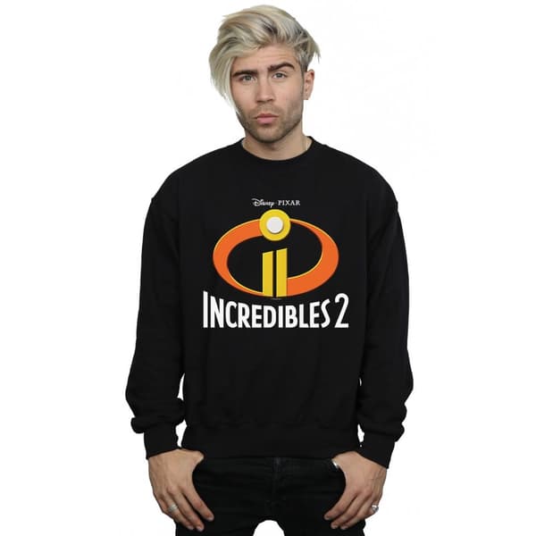 Disney Sweatshirt med emblem och logotyp - Incredibles 2, herr