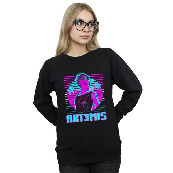 Ready Player One Neon Art3mis - Sweatshirt för kvinnor/damer