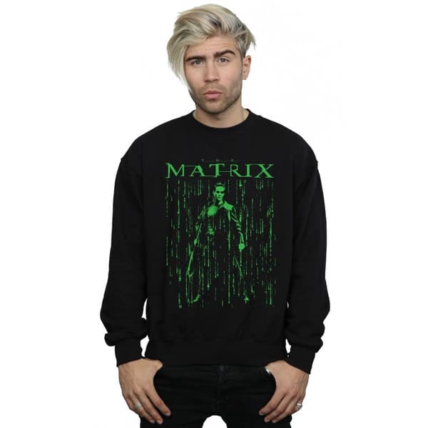 The Matrix Mens Neo Neon Sweatshirt
