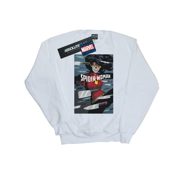 Marvel Womens/Ladies Spider-Woman Cover Sweatshirt