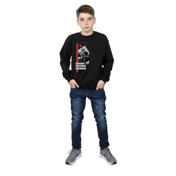 Star Wars Boys The Last Jedi Captain Phasma Sweatshirt