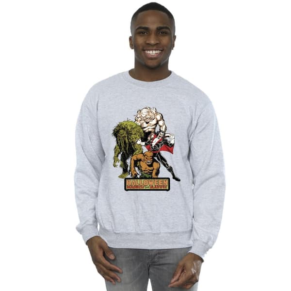 Marvel Mens Halloween Monsters Sweatshirt