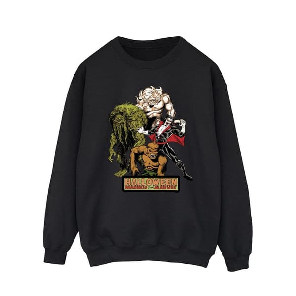 Marvel Mens Halloween Monsters Sweatshirt