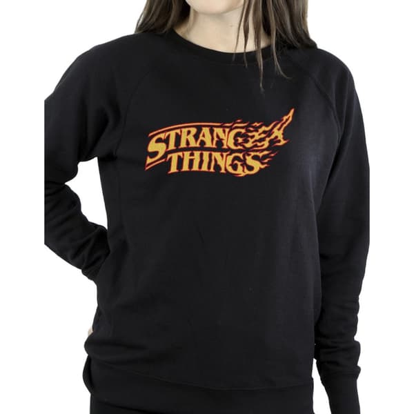 Netflix Womens/Ladies Stranger Things Logo Breaking Sweatshirt