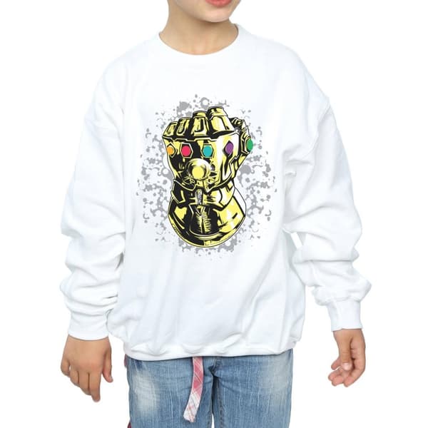 Marvel Avengers Infinity War Thanos Fist-tröja för tjejer