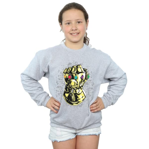 Marvel Avengers Infinity War Thanos Fist-tröja för tjejer