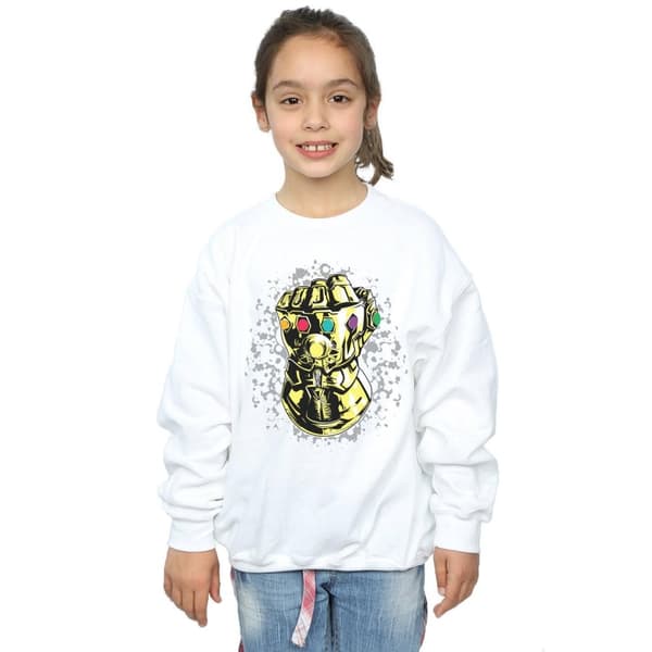 Marvel Girls Avengers Infinity War Thanos Fist Sweatshirt