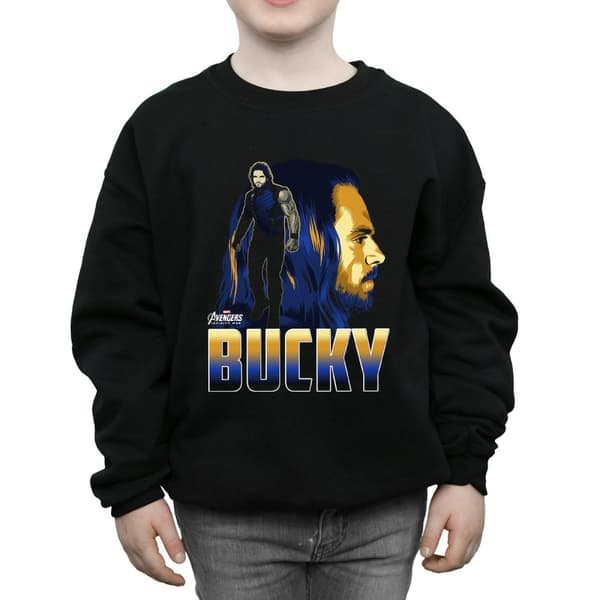 Marvel Boys Avengers Infinity War Bucky Character Sweatshirt