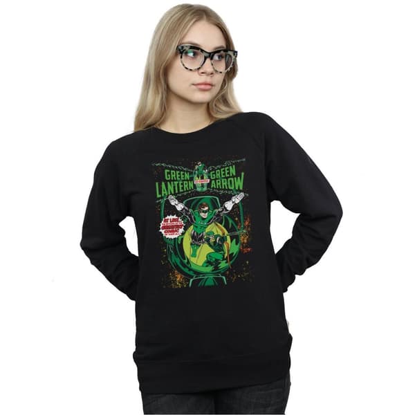 DC Comics Dam/Tjej Green Lantern Arrow Cover Sweatshirt