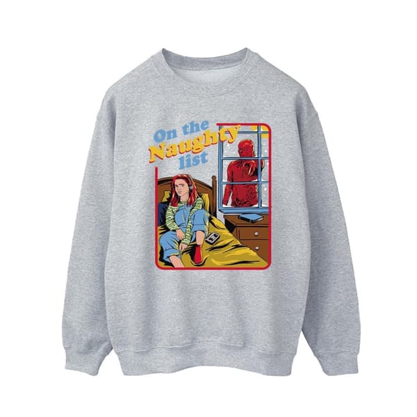 Netflix Mens Stranger Things Naughty List Sweatshirt