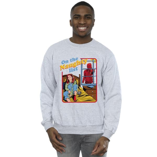 Netflix Mens Stranger Things Naughty List Sweatshirt