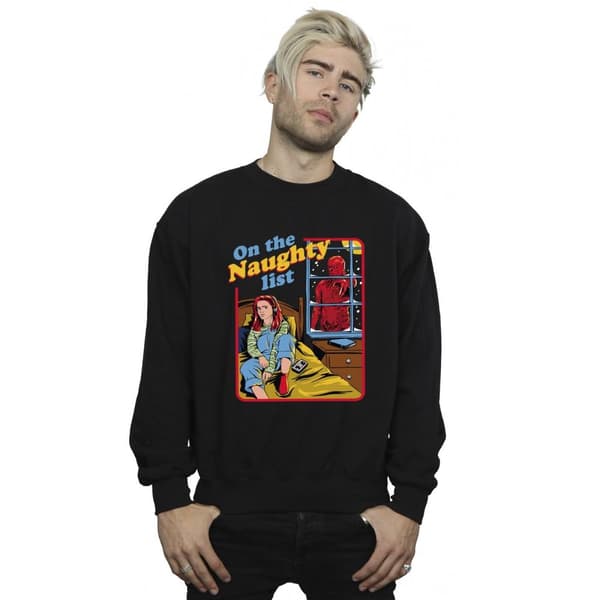Netflix Mens Stranger Things Naughty List Sweatshirt