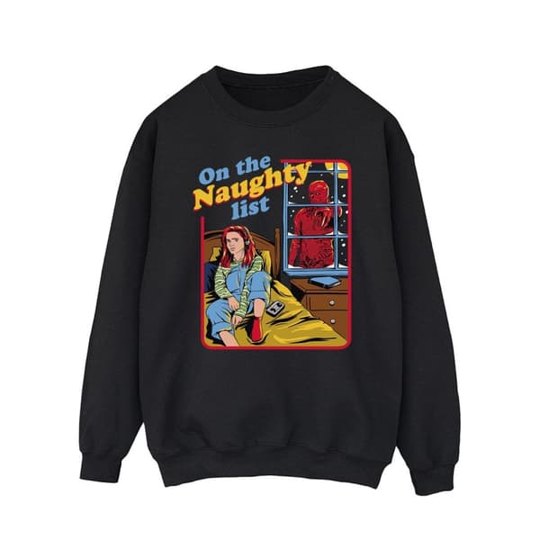 Netflix Mens Stranger Things Naughty List Sweatshirt