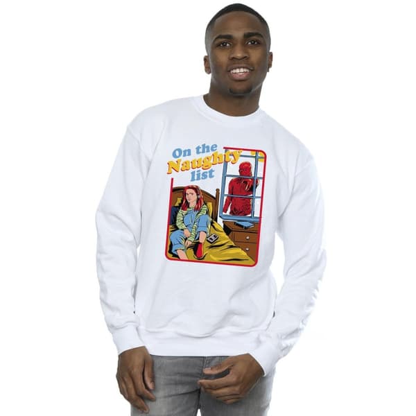Netflix Mens Stranger Things Naughty List Sweatshirt